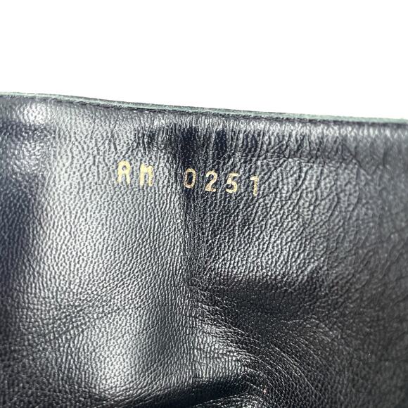 Givenchy G Cube Gold Heel Booties Black Leather Heels 4G Logo Ankle Sz 36 / 6 - Picture 13 of 13